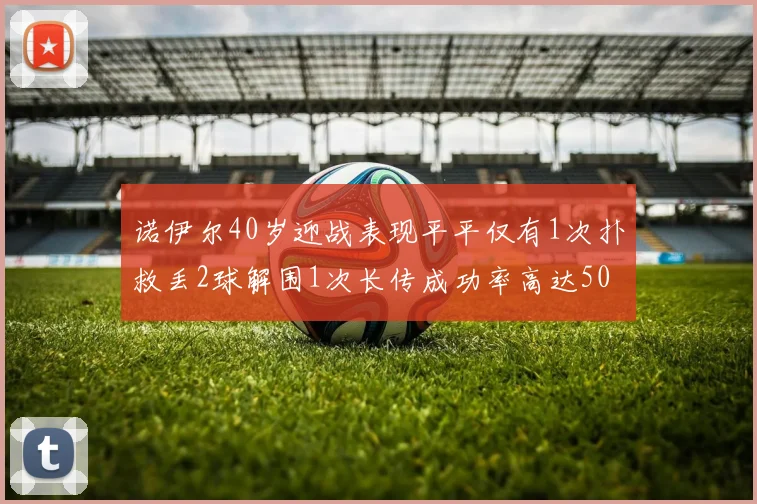 诺伊尔40岁迎战表现平平仅有1次扑救丢2球解围1次长传成功率高达50